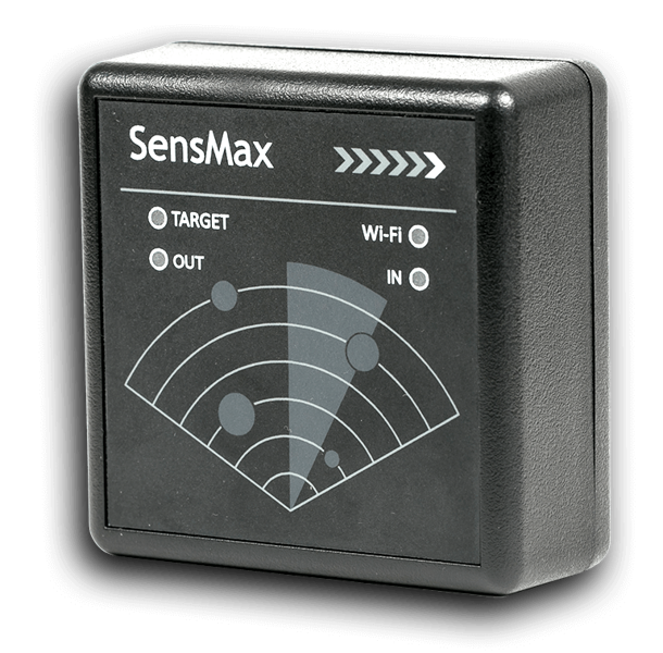 SensMax TAC-B 3D-WP Radara cilvēku skaitītājs ārtelpām WiFi